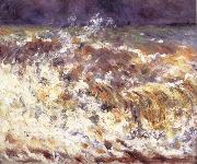 Pierre-Auguste Renoir The Wave Sweden oil painting artist